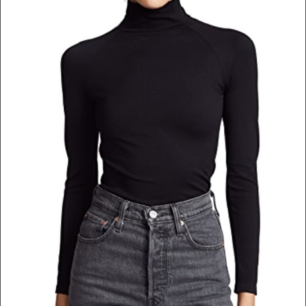BOGO FP Like I Do Open Back Turtleneck Black